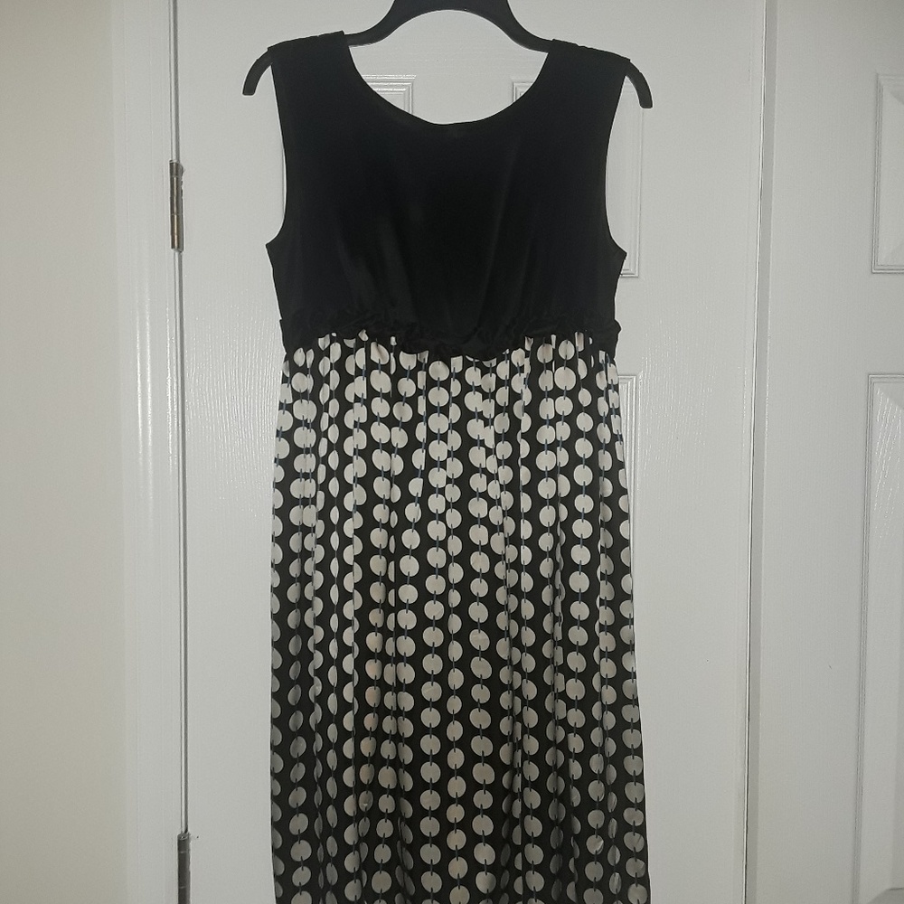 M.S.S.P. 100% silk empire dress